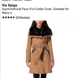 NWT VIA SPIGA COAT
